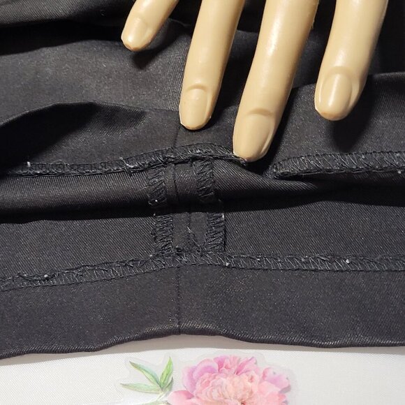 Paul Fredrick, Not Worn, Men's Black Shorts, Size 34x31, Pleated Front - Picture 8 of 8